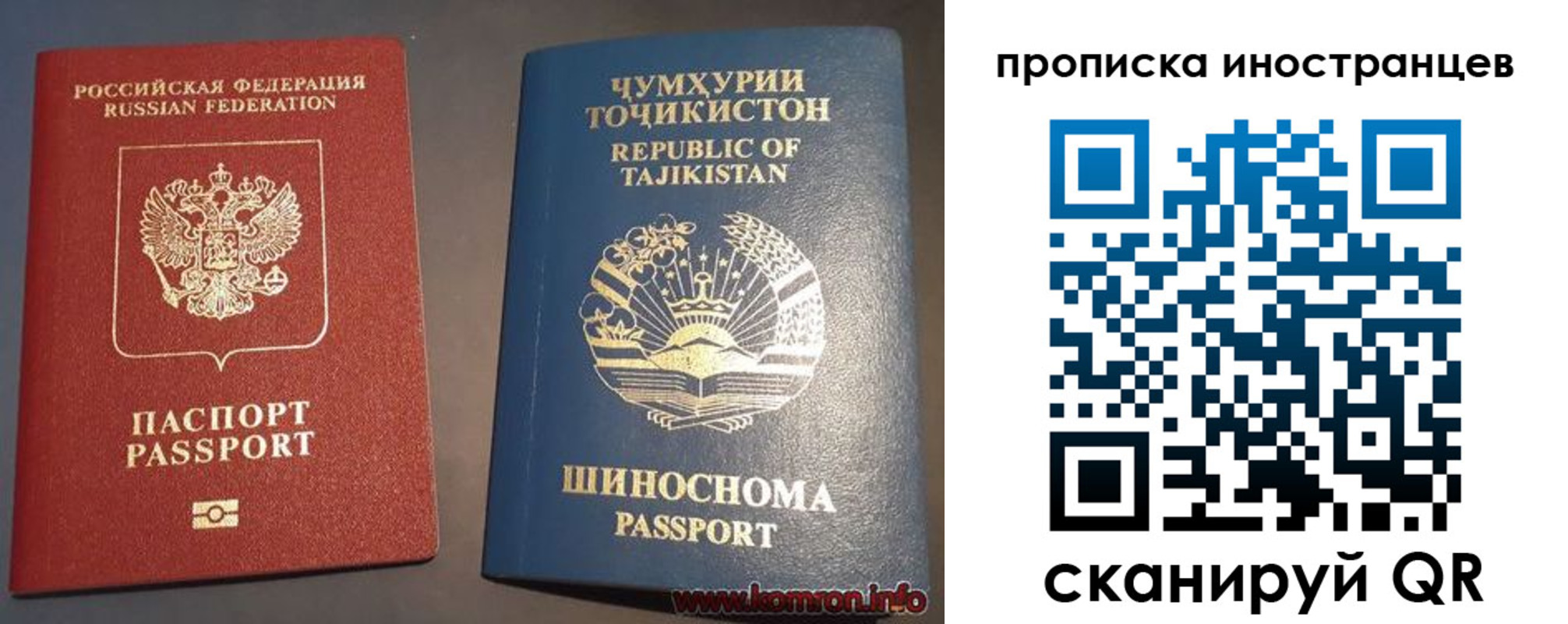 прописка для работы в Коломне
